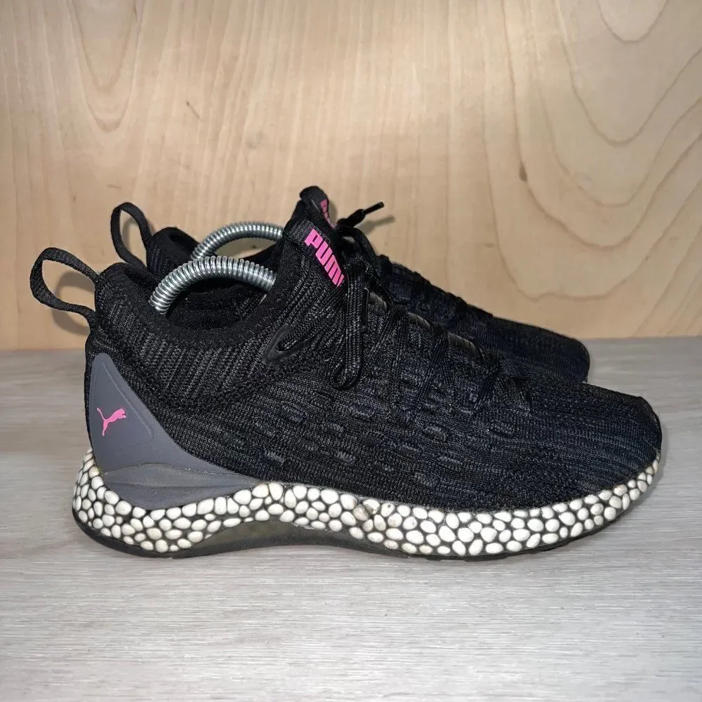 Puma Hybrid‎ Runner Fusefit Black / Grey / Pink 191596 01 Women's 6